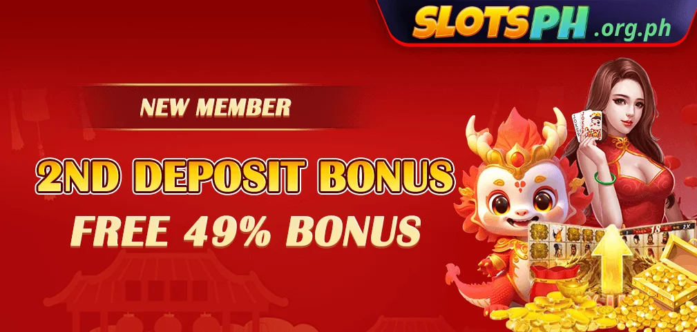 2nd deposit bonus free 49% bonus